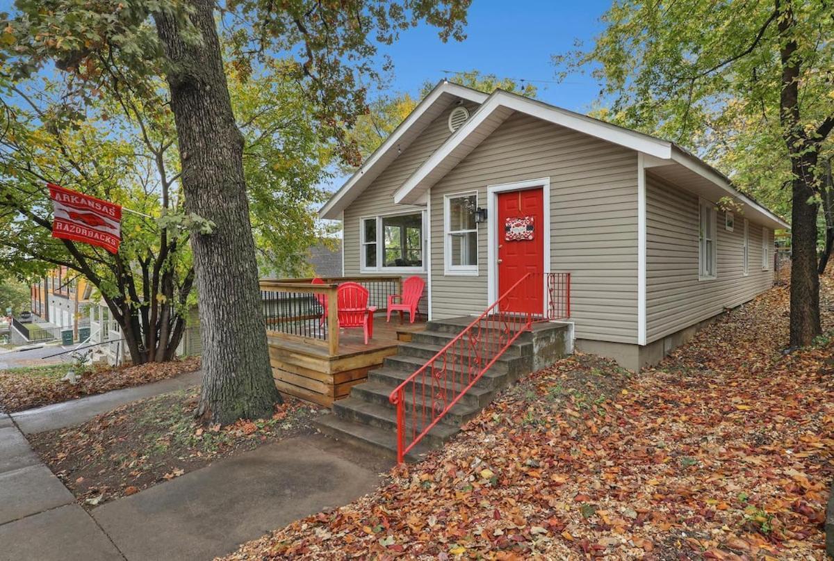 Little Red-Easy 1 2 Mi Walk To Uofa Campus Vila Fayetteville Exterior foto